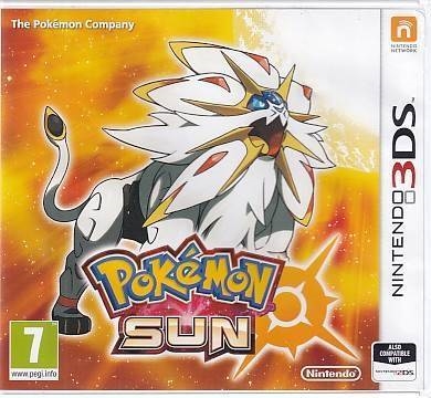 Pokemon Sun - Nintendo 3DS Spil (B Grade) (Genbrug)